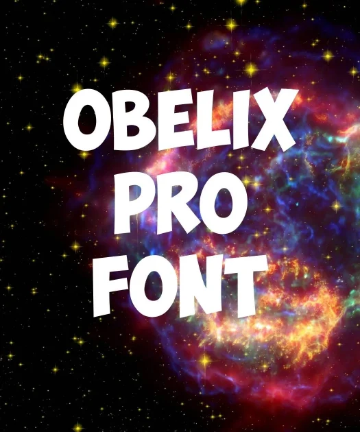 Obelix Pro Font Free Download