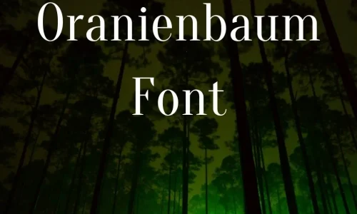 Oranienbaum Font Free Download