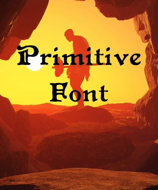 Primitive Font Free Download