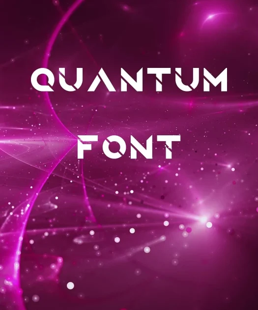 Quantum Font Free Download