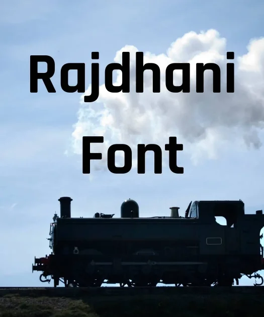 Rajdhani Font Free Download