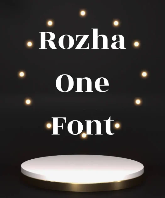 Rozha One Font Free Download