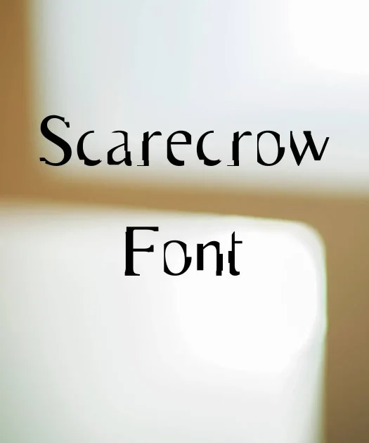 Scarecrow Font Free Download