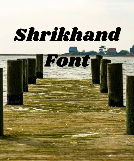 Shrikhand Font Free Download