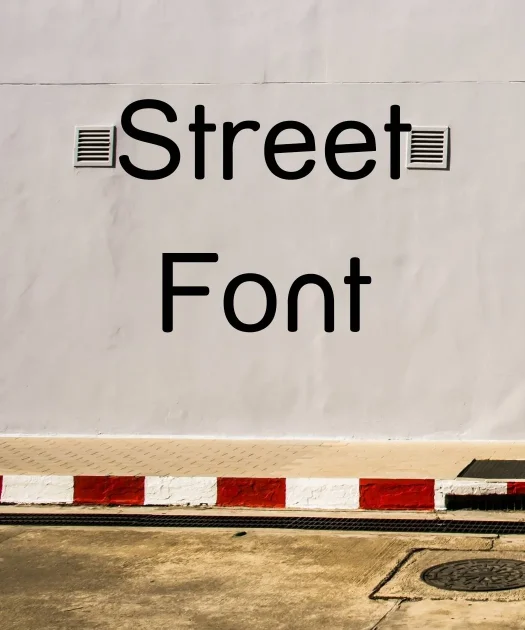 Street Font Free Download
