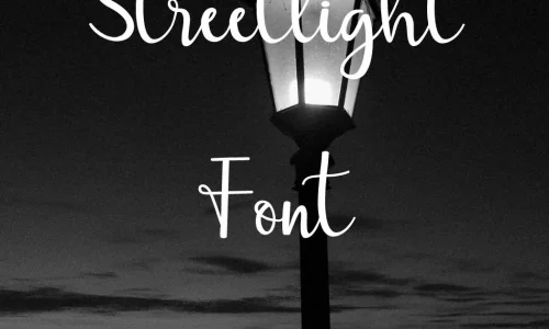 Streetlight Font Free Download