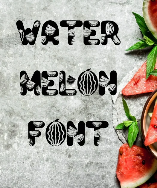 Watermelon Font Free Download