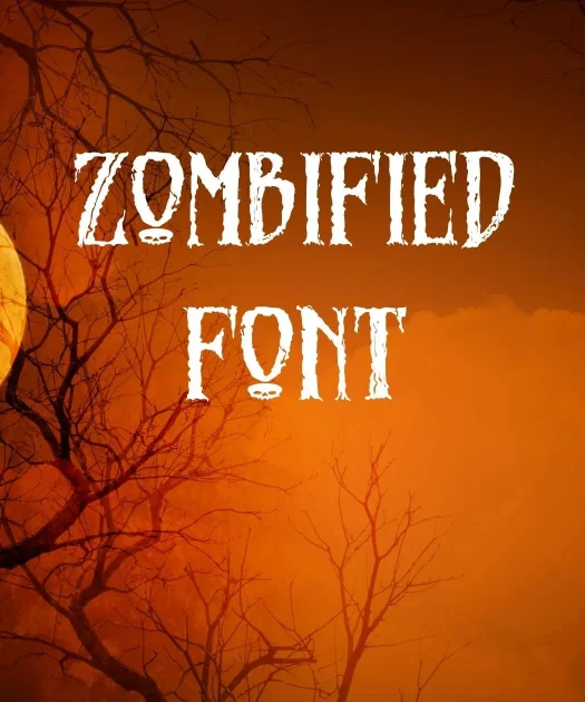Zombified Font Free Download