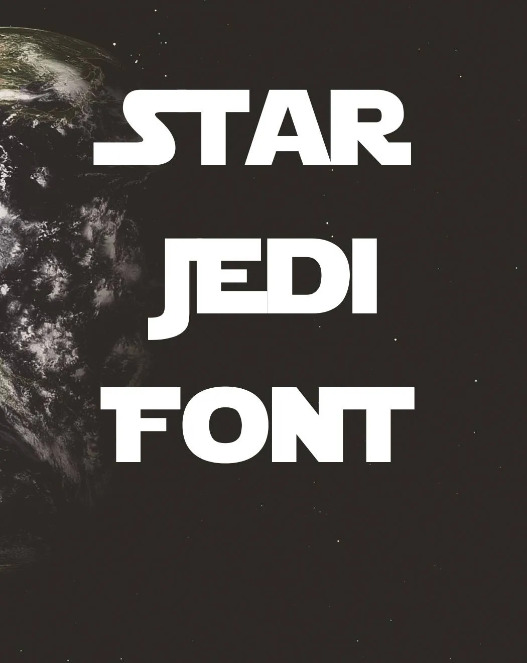 Star Jedi Font star-jedi-font