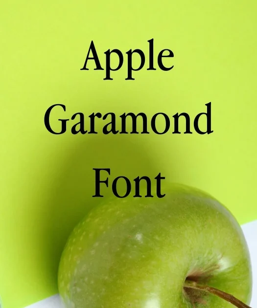Apple Garamond Font Free Download