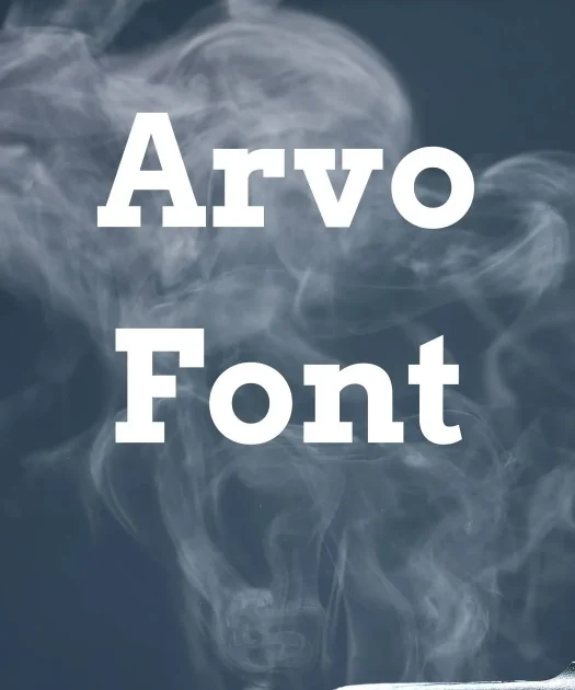 Arvo Font Free Download