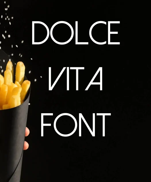 Dolce Vita Font Free Download