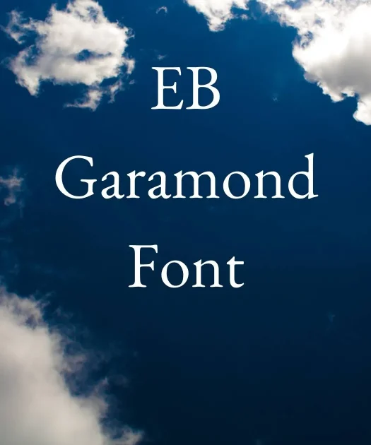 EB Garamond Font Free Download