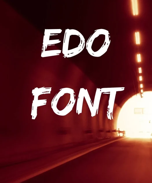 Edo Font Free Download