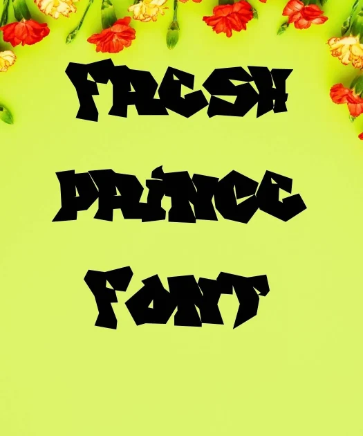 Fresh Prince Font Free Download