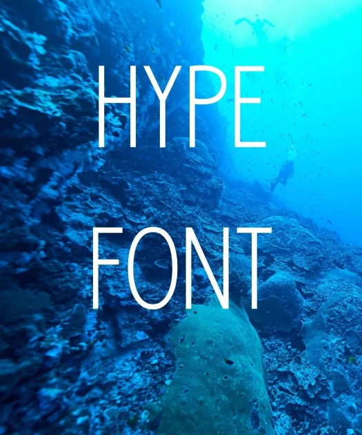 Hype Font Free Download