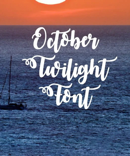 October Twilight Font Free Download