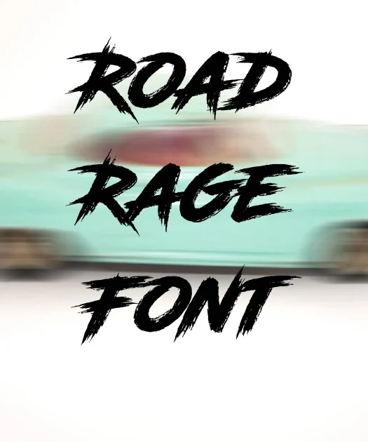 Road Rage Font Free Download