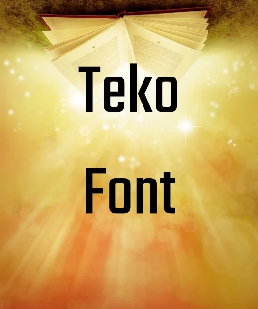 Teko Font Free Download