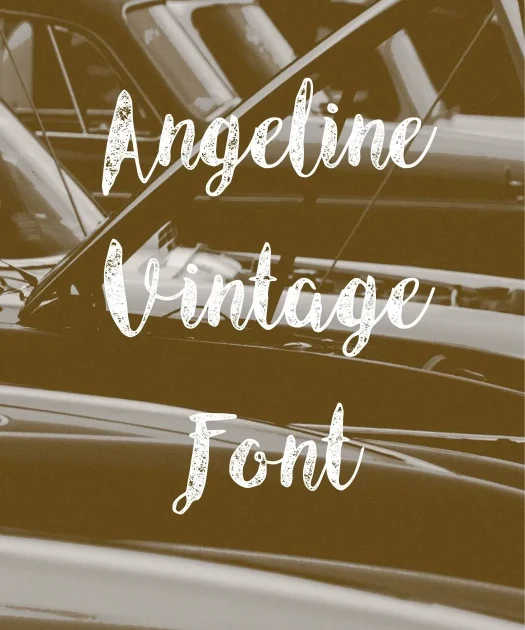 Angeline Vintage Font Free Download