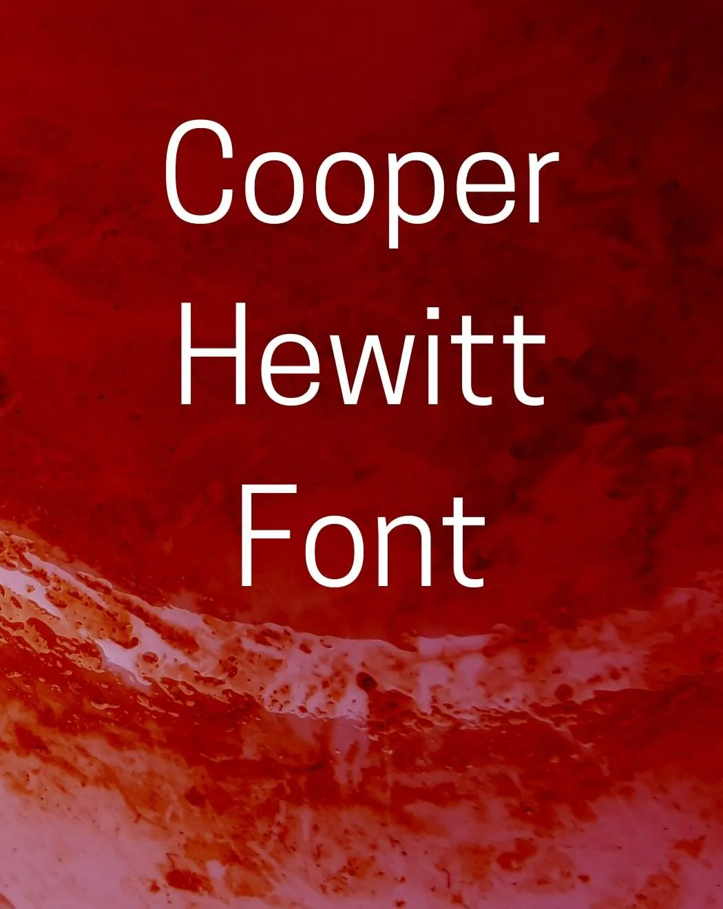 Cooper Hewitt Font Free Download