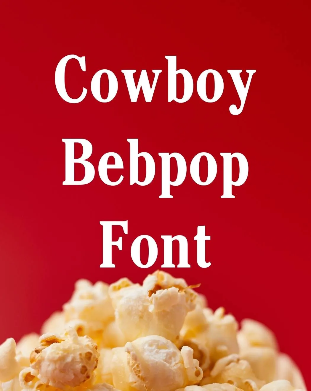 Cowboy Bebop Font Free Download