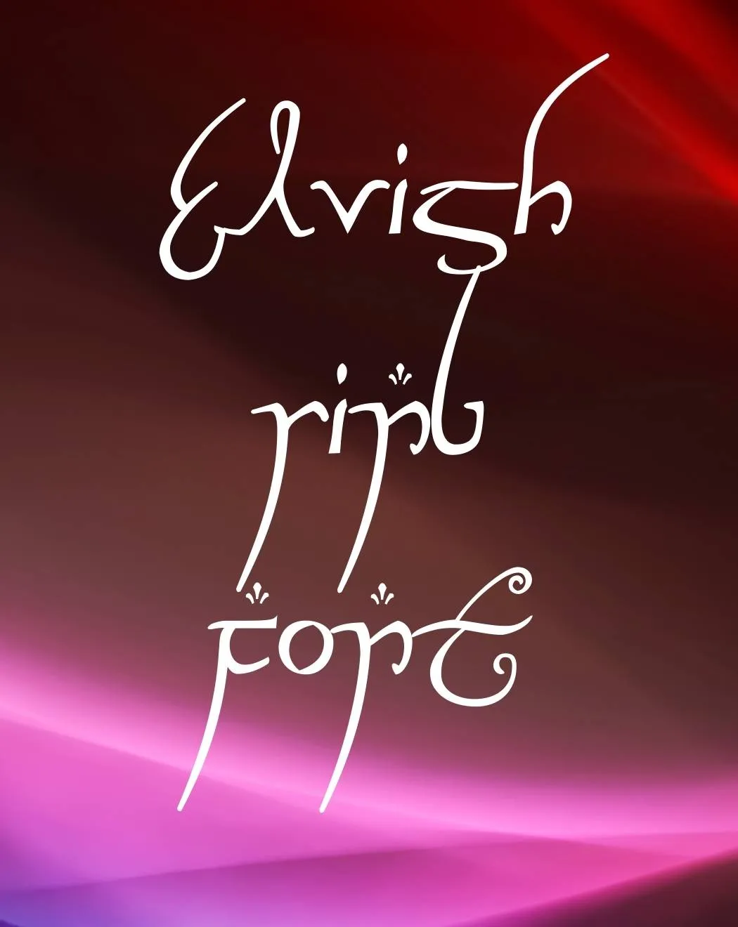 Elvish Ring Font Free Download