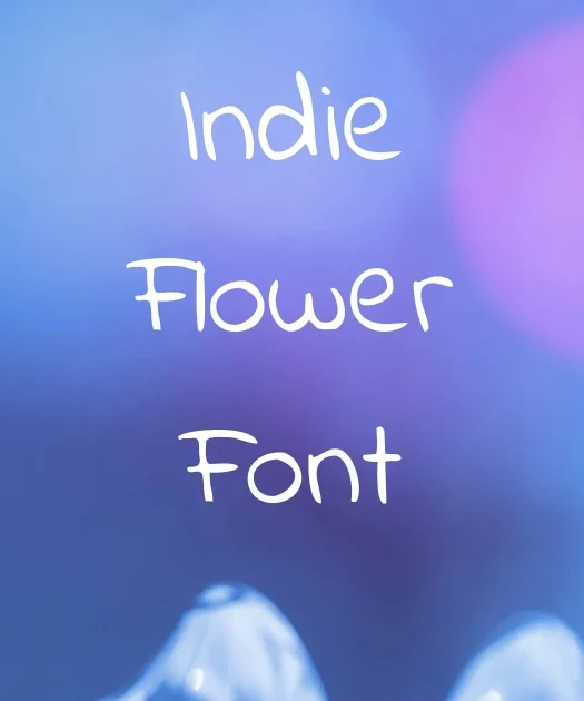 Indie Flower Font Free Download