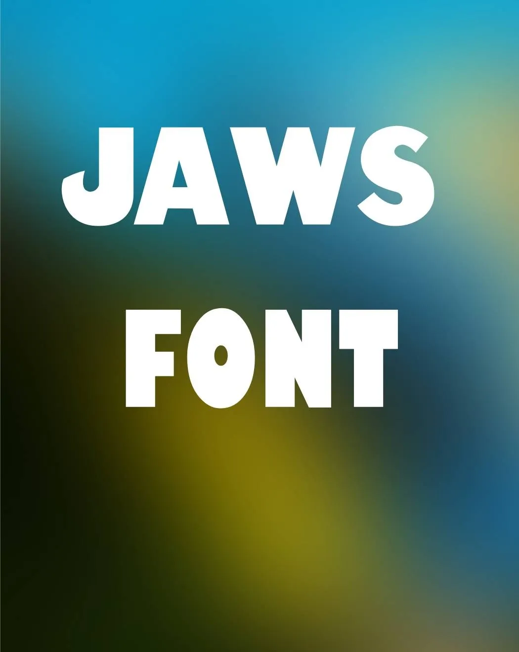 Jaws Font Free Download
