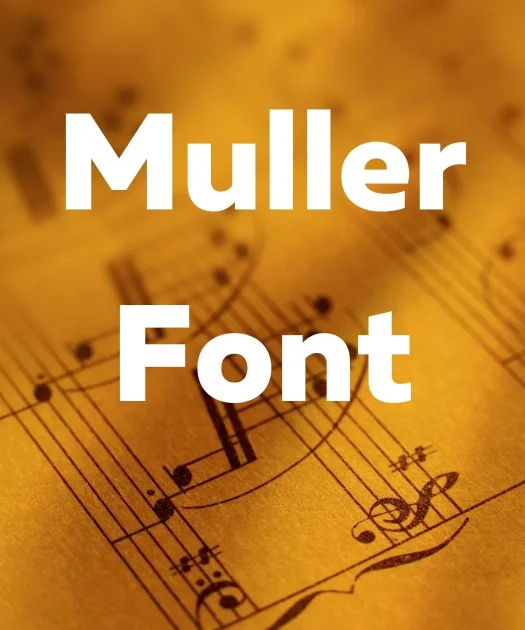 Muller Font Free Download