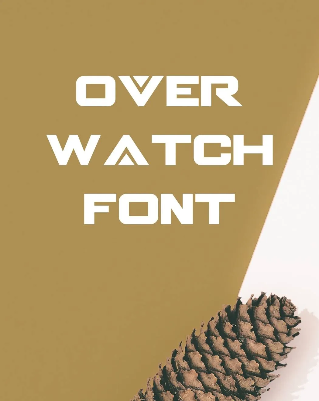 Overwatch Font Free Download