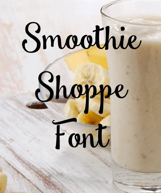 Smoothie Shoppe Font Free Download