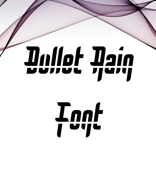 Bullet Rain Font Free Download