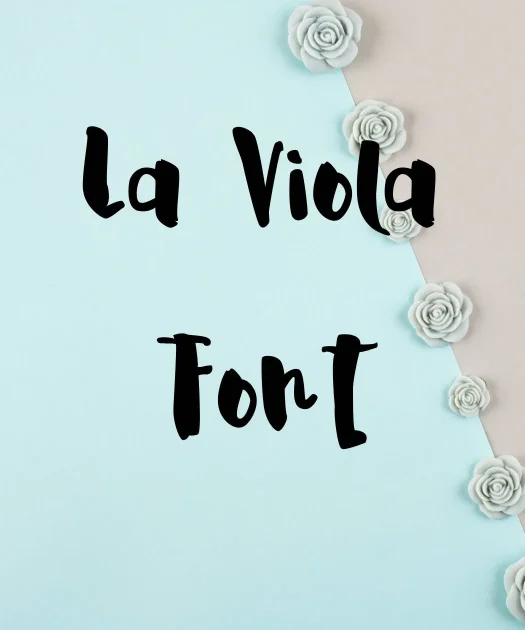 La Viola Font Free Download