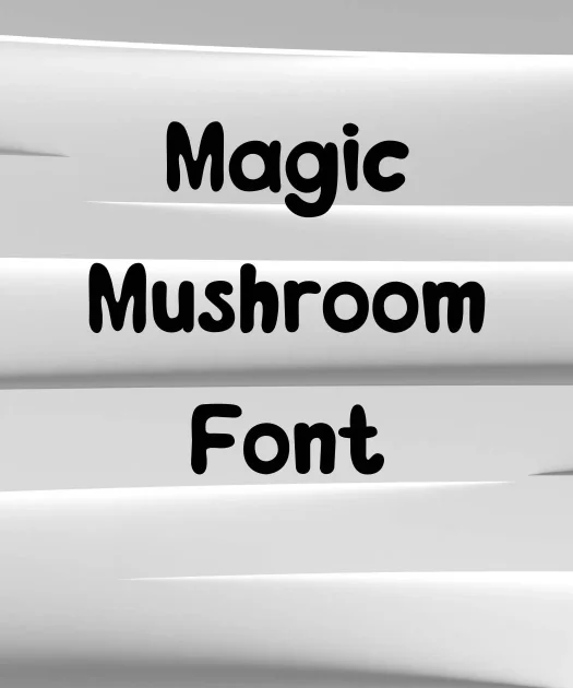 Magic Mushroom Font Free Download