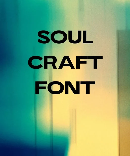 Soul Craft Font Free Download