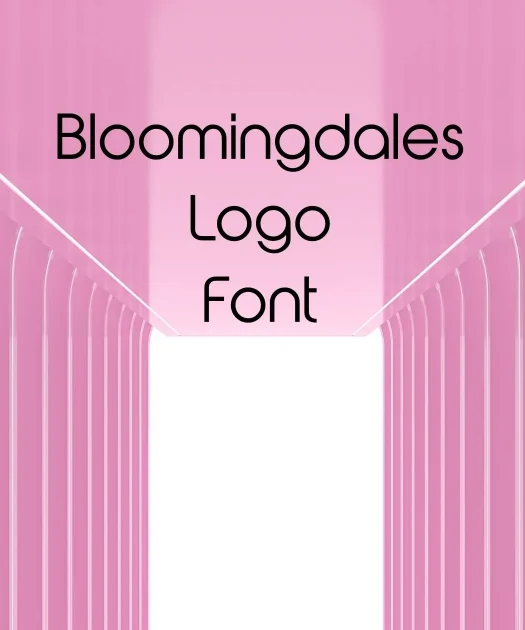 Bloomingdales Logo Font Free Download