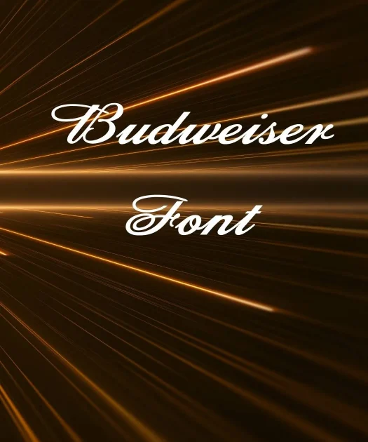 Budweiser Font Free download