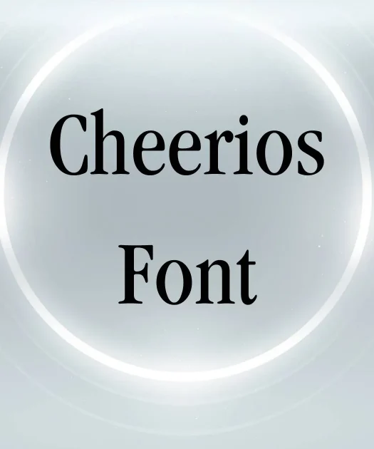 Cheerios Font Free Download