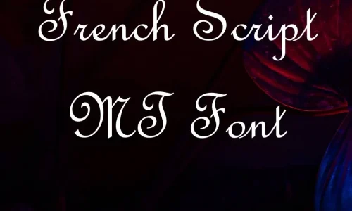 French Script MT Font Free Download