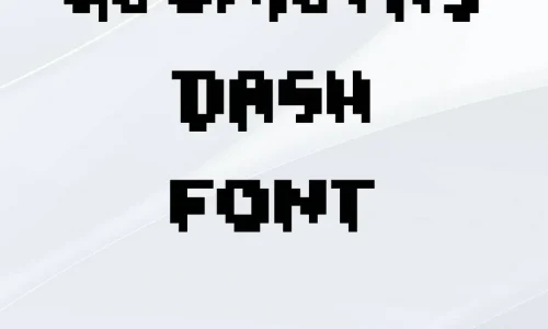 Geometry Dash Font Free Download