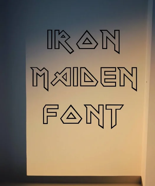 Iron Maiden Font Free Download