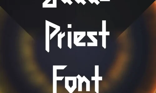 Judas Priest Font Free Download