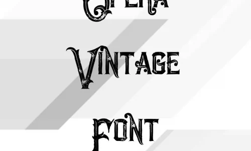 Opera Vintage Font Free Download