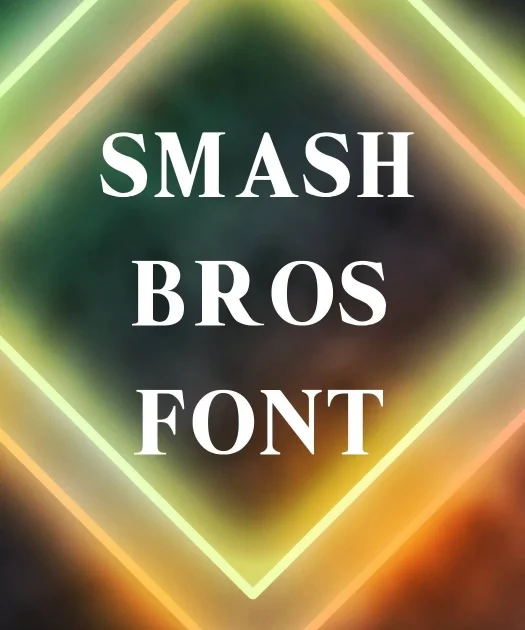 Smash Bros Font Free Download