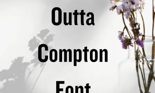 Straight Outta Compton Font Free Download