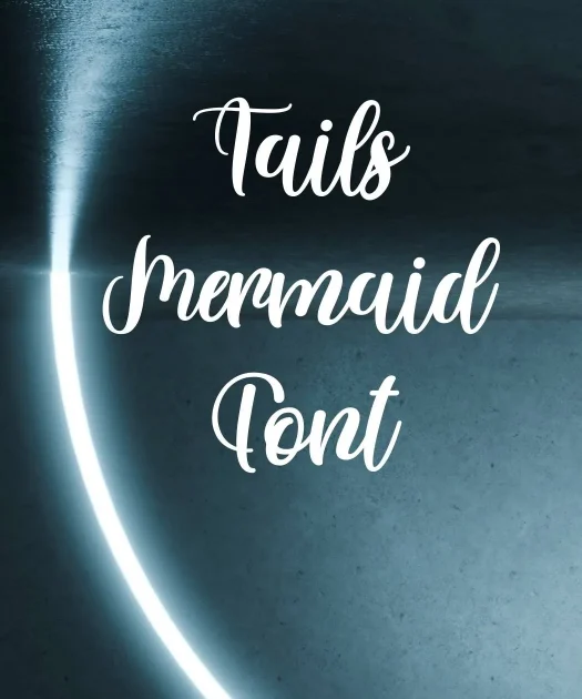 Tails Mermaid Font Free Download