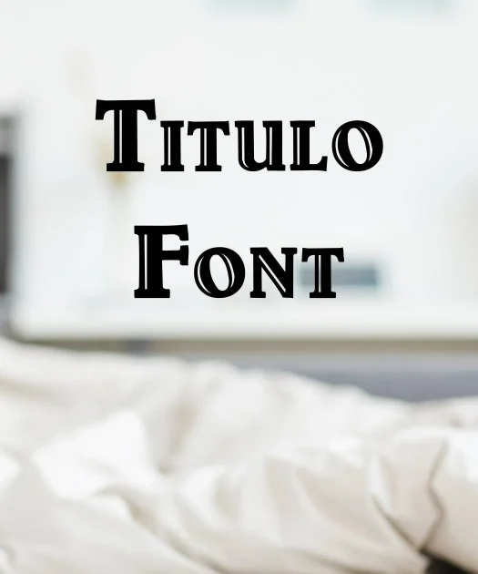 Titulo Font Free Download