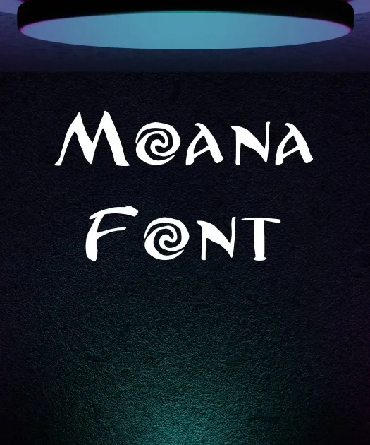 Moana Font Free Download
