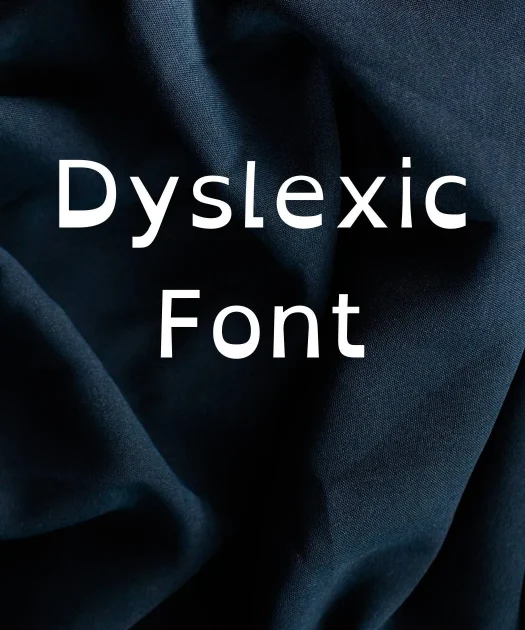 Dyslexic Font Free Download